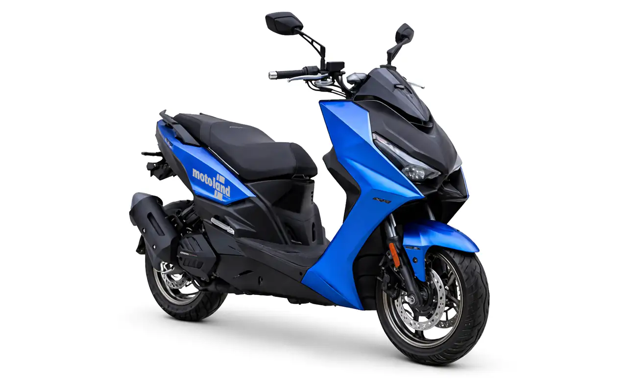 Scooter 200cc της Motoland στη Λέρο